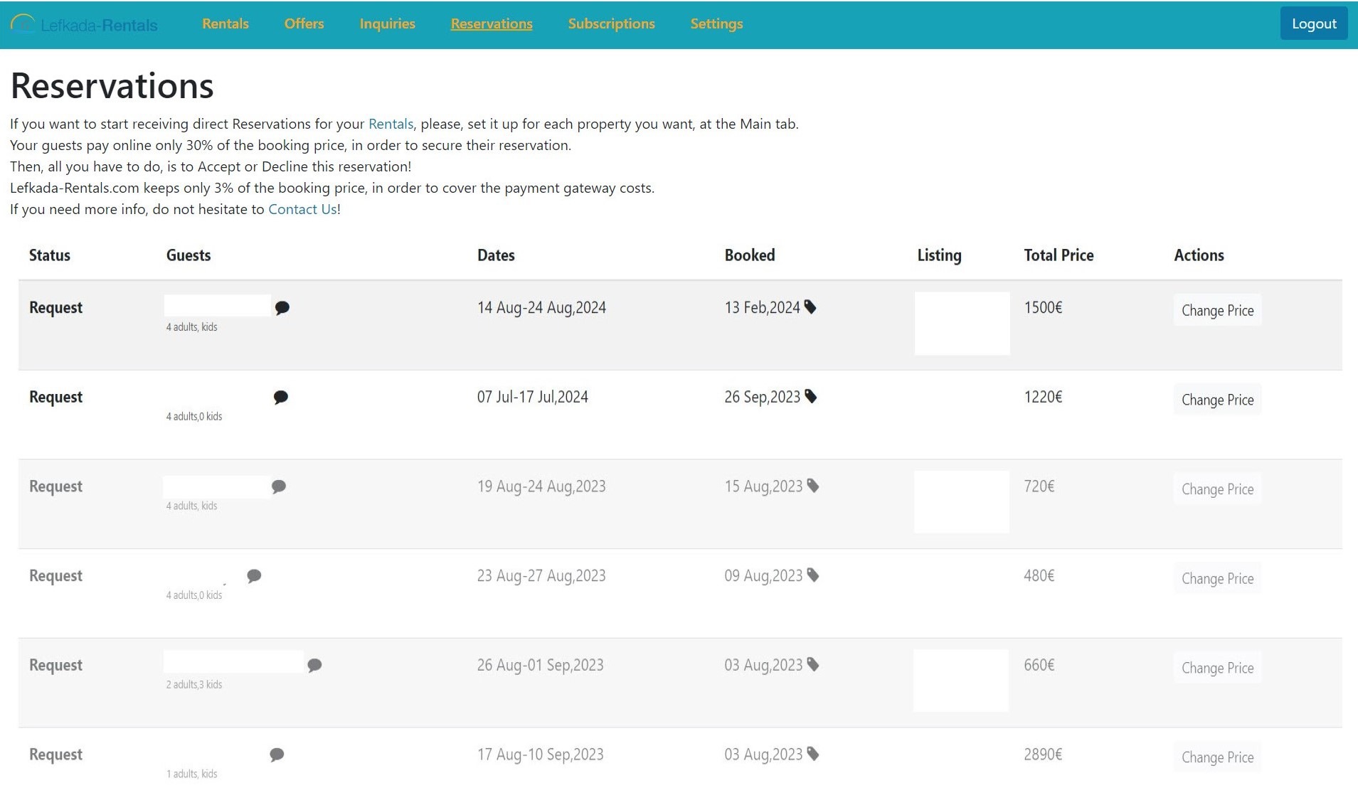per-booking